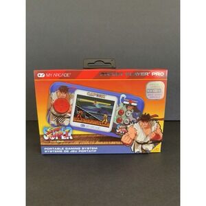 My Arcade Super Street Fighter II Pocket Player Pro Handheld Portable SEALED